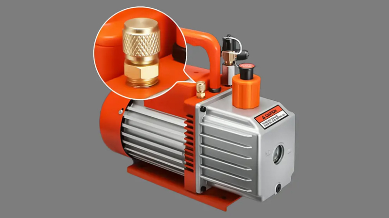 gas ballast of vacuum pump