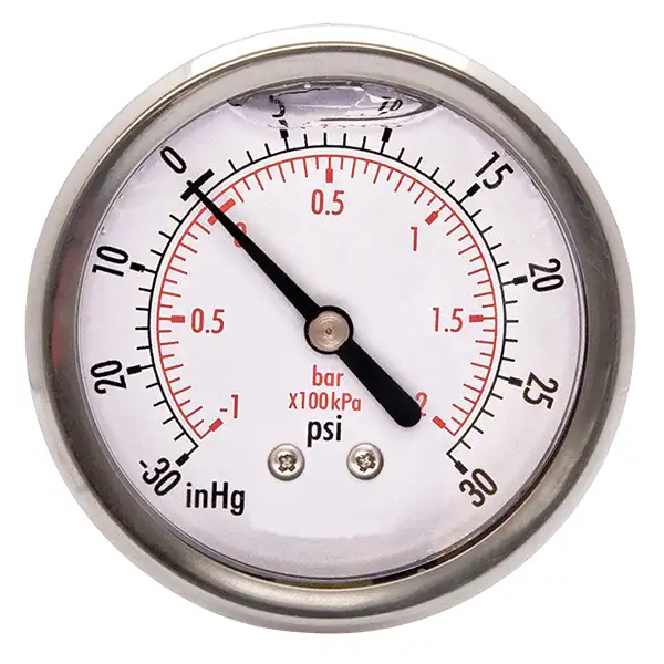 gauge relative pressure