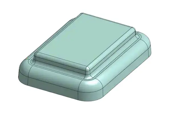 Male convex vacuum forming