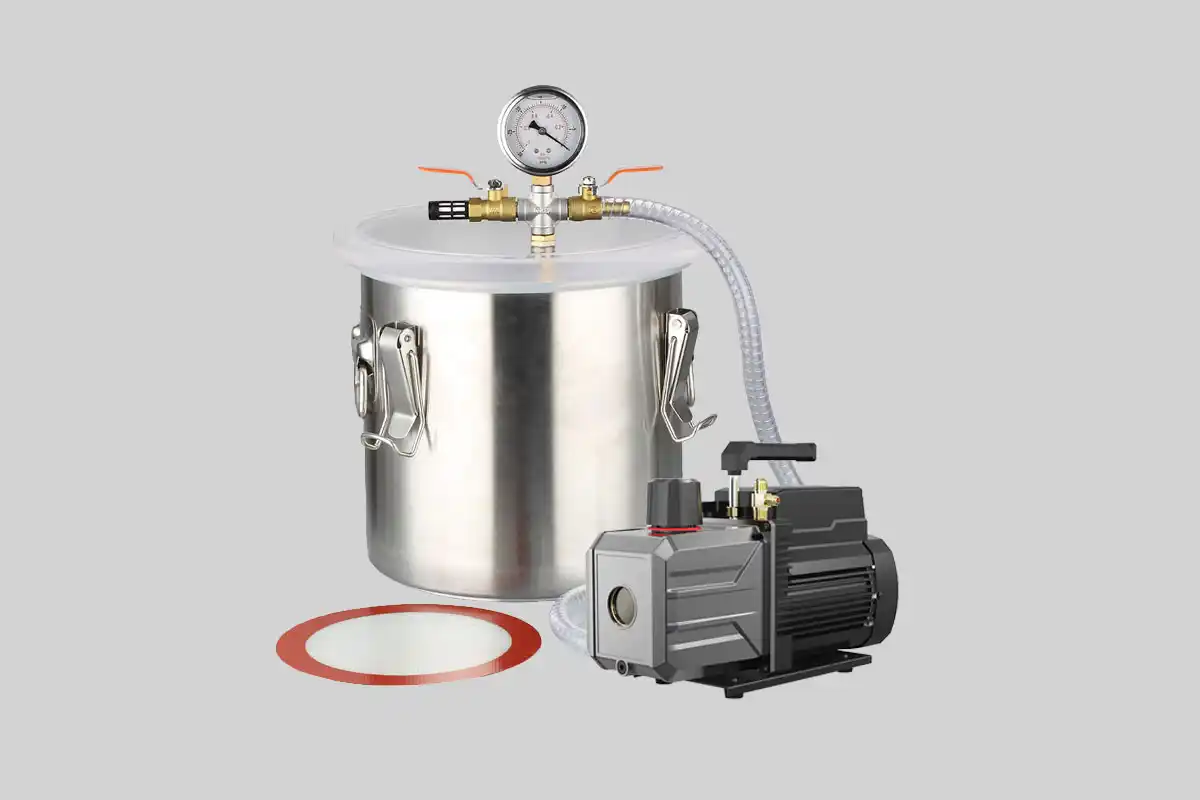 vacuum degassing chamber kit