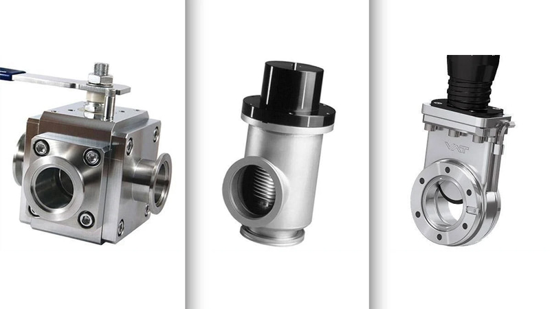 types of vacuum valves diagram