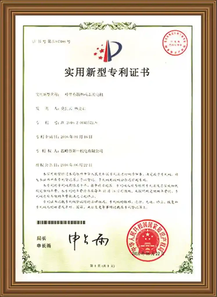 certificate-patent