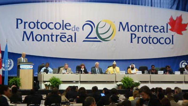 Signing of the Montreal Protocol
