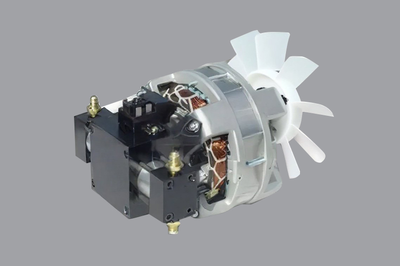 POWERFUL TWIN-CYLINDER COMPRESSOR