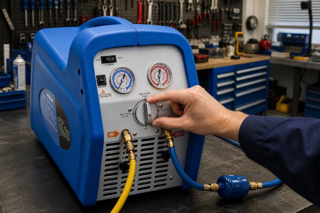 Refrigerant Recovery Machine Break Down