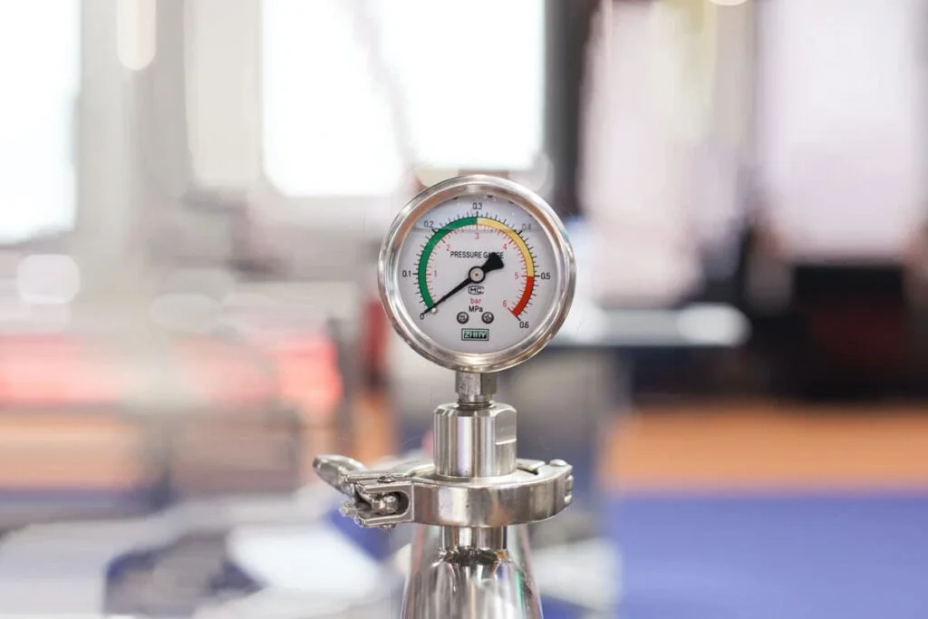 vacuum gauge vacuum level