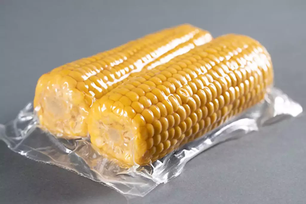 Vacuum packed food